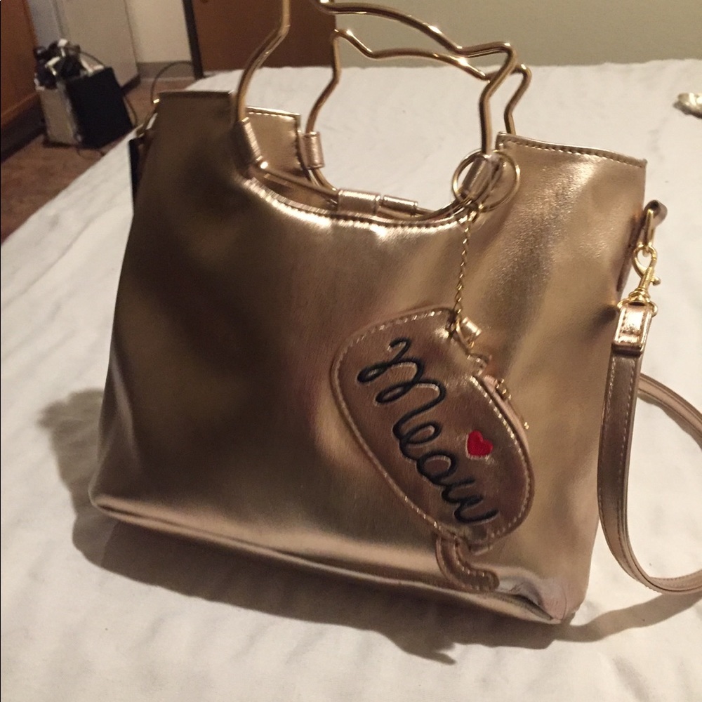 Kitty Cat Purse with Kitty Coin Pouch